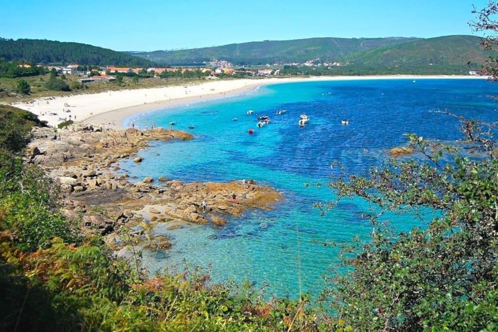 Refugio Climatico En Finisterre Frente A La Playa Leilighet Eksteriør bilde